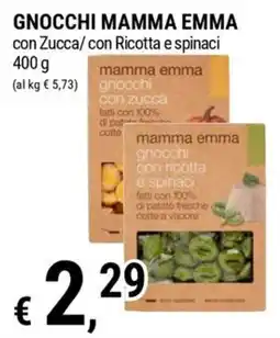 Tre Valli Supermercato Gnocchi mamma emma offerta