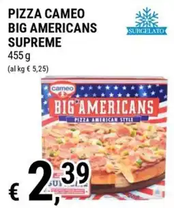 Tre Valli Supermercato Pizza Cameo Big Americans Supreme offerta