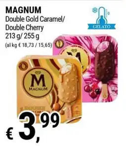 Tre Valli Supermercato Magnum Double Gold Caramel/Double Cherry offerta