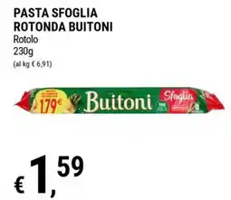 Tre Valli Supermercato Pasta sfoglia rotonda Buitoni offerta
