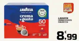 SpesaPiù Supermercati Lavazza crema e gusto offerta