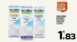 SpesaPiù Supermercati Valsòia bevande vegetali offerta