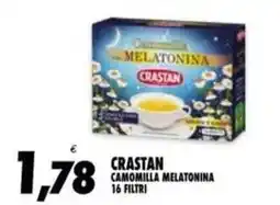 Compri Meglio Crastan camomilla melatonina offerta