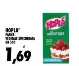 Compri Meglio Hopla' panna vegetale zuccherata offerta