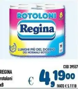 Del Prete Distribuzioni Rotoloni Regina offerta