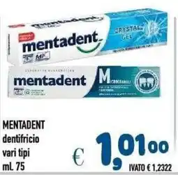 Del Prete Distribuzioni Mentadent dentifricio offerta