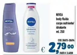 Del Prete Distribuzioni NIVEA body fluida corpo nutriente/ idratante offerta