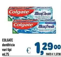 Del Prete Distribuzioni Colgate dentifricio offerta