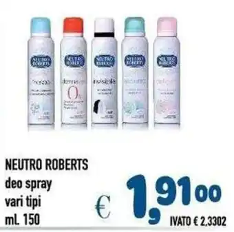Neutro Roberts deo spray