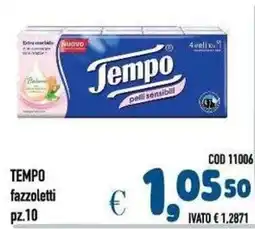 Del Prete Distribuzioni Tempo fazzoletti offerta