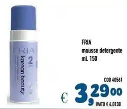 Del Prete Distribuzioni Fria mousse detergente offerta