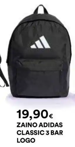 Ipercoop Zaino Adidas Classic 3 Bar Logo offerta