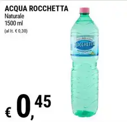 Tre Valli Supermercato Acqua Rocchetta offerta