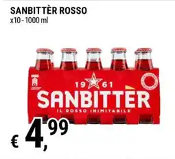 Tre Valli Supermercato Sanbitter Rosso offerta