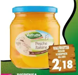 Compri Meglio Valfrutta pesche sciroppate offerta
