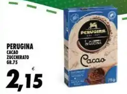 Compri Meglio Perugina cacao zuccherato offerta