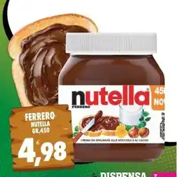 Compri Meglio Nutella Ferrero offerta