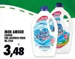 Compri Meglio Mon Amour liquido per lavatrice fresh offerta