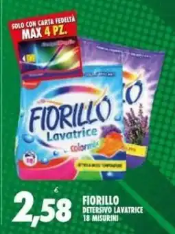 Compri Meglio Fiorillo Detersivo Lavatrice offerta