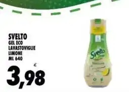 Compri Meglio Svelto gel eco lavastoviglie limone offerta