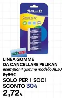 Ipercoop Gomme da cancellare Pelikan offerta
