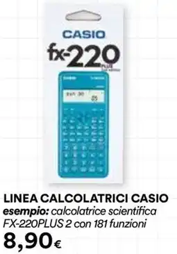 Ipercoop Calcolatrice scientifica FX-220PLUS offerta