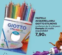 Ipercoop Pastelli acquerellabili Giotto Stilnovo offerta