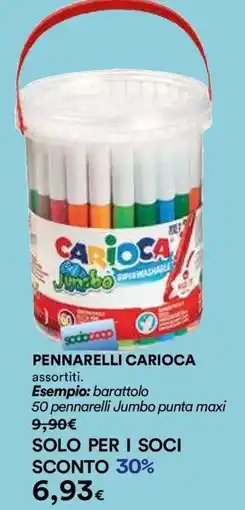 Ipercoop Pennarelli Carioca offerta