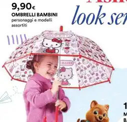 Ipercoop Ombrelli bambini personaggi e modelli assortiti offerta