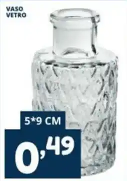 Cossuto Vaso vetro offerta