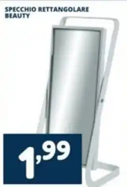 Cossuto Specchio rettangolare Beauty offerta