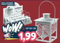 Cossuto Lanterne porta candela offerta