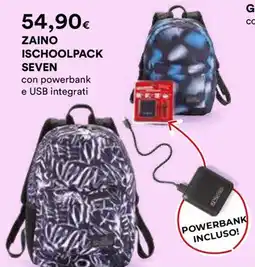Ipercoop Zaino Ischoolpack Seven offerta