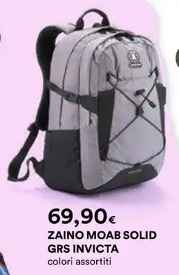 Ipercoop Zaino Moab Solid GRS Invicta offerta