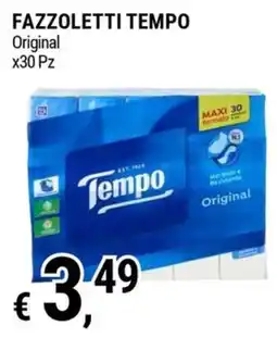 Tre Valli Supermercato Fazzoletti Tempo Original offerta