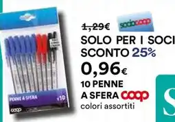 Ipercoop Penne a sfera Coop offerta