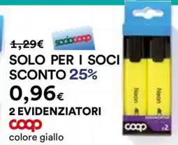 Ipercoop Evidenziatori Coop offerta