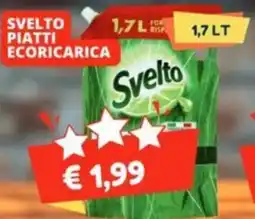 Cossuto Svelto piatti ecoricarica offerta