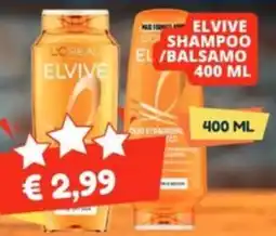 Cossuto Elvive shampoo/balsamo offerta
