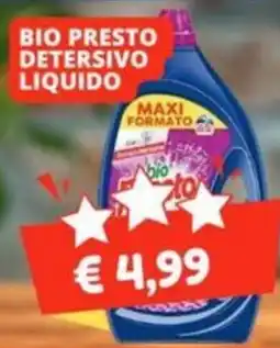 Cossuto Bio Presto detersivo liquido offerta