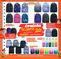 Cossuto invicta zaino offerta