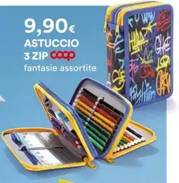 Ipercoop Astuccio 3 zip Coop offerta