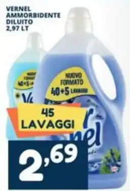 Cossuto Vernel ammorbidente diluito offerta