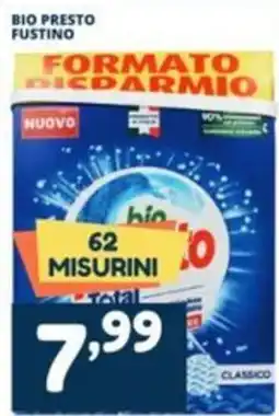 Cossuto Bio Presto Fustino offerta