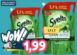 Cossuto Svelto piatti ecocarica offerta