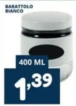 Cossuto Barattolo bianco offerta