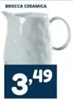 Cossuto Brocca ceramica offerta