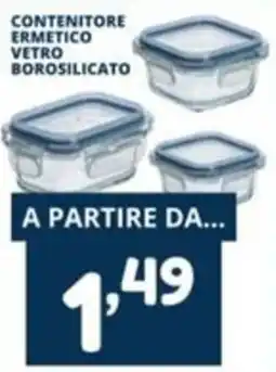 Cossuto Contenitore ermetico vetro borosilicato offerta