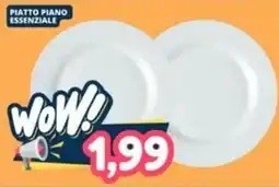 Cossuto Piatto piano essenziale offerta
