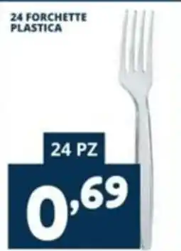 Cossuto Forchette plastica offerta